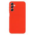 Samsung Galaxy F34/M34 5G Liquid Silikone Cover med Strop - Rød