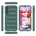 Samsung Galaxy F34/M34 5G Rugged TPU Cover - Grøn