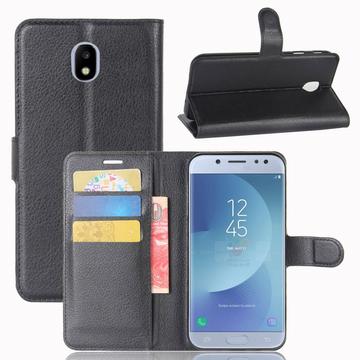 Samsung Galaxy J3 (2017) Pung Cover med Magnetisk Lukning - Sort