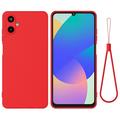Samsung Galaxy M06/F06 5G Flydende silikone cover med håndrem