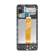 Samsung Galaxy M12 LCD-Skærm GH82-25042A - Sort