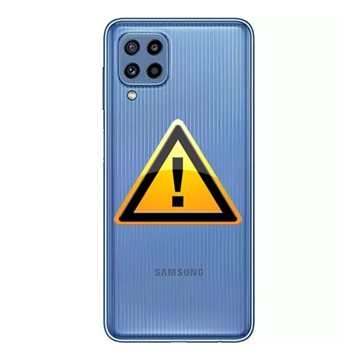 Samsung Galaxy M32 Bag Cover Reparation - Blå