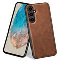 Samsung Galaxy M35 Dækket Hybrid Cover - Brun