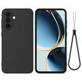 Samsung Galaxy M36 Flydende silikone cover med håndrem