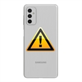 Samsung Galaxy M52 5G Bag Cover Reparation - Hvid