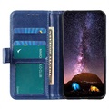 Samsung Galaxy M52 5G Pung med Magnetisk Lukning - Blå