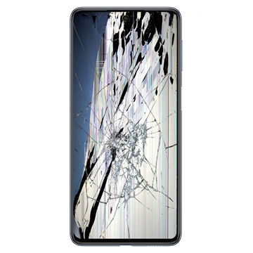 Samsung Galaxy M53 5G Skærm Reparation - LCD/Touchskærm - Sort