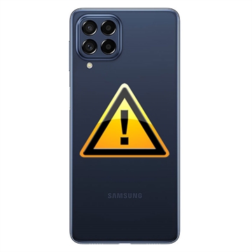 Samsung Galaxy M53 Bag Cover Reparation - Blå