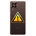 Samsung Galaxy M53 Bag Cover Reparation - Brun