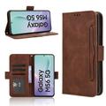 Samsung Galaxy M56 Kortholder Pung Etui - Brun