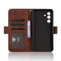 Samsung Galaxy M56 Kortholder Pung Etui - Brun