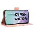 Samsung Galaxy M56 Kortholder Pung Etui - Pink