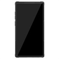 Samsung Galaxy Note10 Anti-Slip Hybrid Cover med Stativ