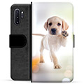 Samsung Galaxy Note10+ Premium Flip Cover med Pung - Hund