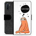 Samsung Galaxy Note10+ Premium Flip Cover med Pung - Slow Down