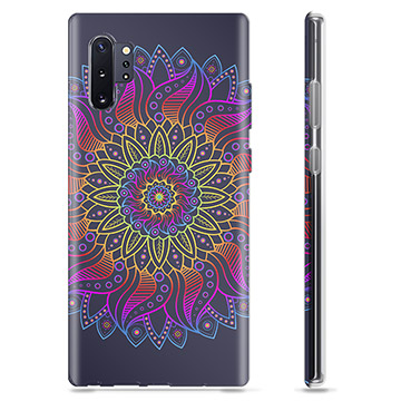 Samsung Galaxy Note10+ TPU Cover - Farverig Mandala