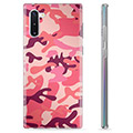 Samsung Galaxy Note10 TPU Cover - Pink Camouflage