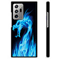 Samsung Galaxy Note20 Ultra Beskyttende Cover - Blå Ild Drage