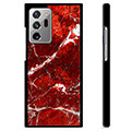 Samsung Galaxy Note20 Ultra Beskyttende Cover - Rød Marmor