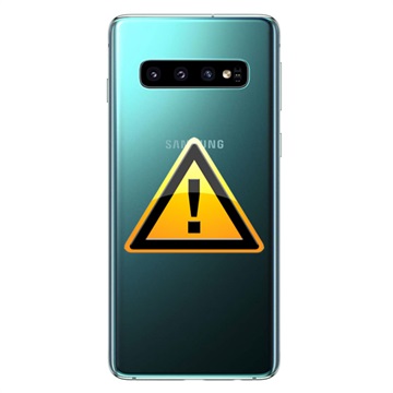 Samsung Galaxy S10 Bag Cover Reparation - Prisme Grøn