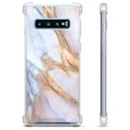 Samsung Galaxy S10 Hybrid Cover - Elegant Marmor
