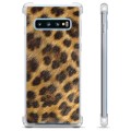 Samsung Galaxy S10 Hybrid Cover - Leopard