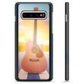 Samsung Galaxy S10+ Beskyttende Cover - Guitar