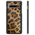 Samsung Galaxy S10+ Beskyttende Cover - Leopard