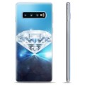 Samsung Galaxy S10 TPU Cover - Diamant