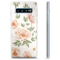 Samsung Galaxy S10 TPU Cover - Floral