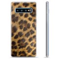 Samsung Galaxy S10 TPU Cover - Leopard