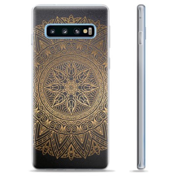 Samsung Galaxy S10+ TPU Cover - Mandala