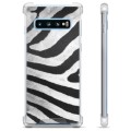 Samsung Galaxy S10+ Hybrid Cover - Zebra