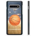 Samsung Galaxy S10+ Beskyttende Cover - Basketball