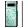 Samsung Galaxy S10+ Beskyttende Cover - Grøn Mynte