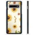 Samsung Galaxy S10+ Beskyttende Cover - Solsikke