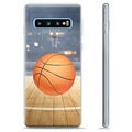 Samsung Galaxy S10+ TPU Cover - Basketball