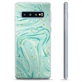 Samsung Galaxy S10+ TPU Cover - Grøn Mynte