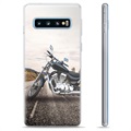 Samsung Galaxy S10+ TPU Cover - Motorcykel