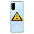 Samsung Galaxy S20 Bag Cover Reparation - Blå