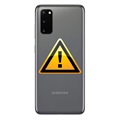 Samsung Galaxy S20 Bag Cover Reparation - Grå