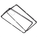 Samsung Galaxy S20 FE Magnetisk cover med hærdet glas skærmbeskyttelse - Sort