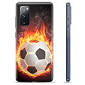 Samsung Galaxy S20 FE TPU Cover - Fodbold Flamme