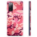 Samsung Galaxy S20 FE TPU Cover - Pink Camouflage
