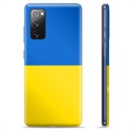 Samsung Galaxy S20 FE TPU Cover Ukrainsk Flag - Gul og lyseblå