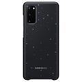 Samsung Galaxy S20 LED Cover EF-KG980CBEGEU - Sort