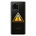 Samsung Galaxy S20 Ultra 5G Bag Cover Reparation - Sort