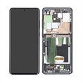 Samsung Galaxy S20 Ultra 5G Skærm & For Cover GH82-22271A - Sort
