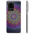 Samsung Galaxy S20 Ultra TPU Cover - Farverig Mandala