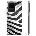 Samsung Galaxy S20 Ultra TPU Cover - Zebra